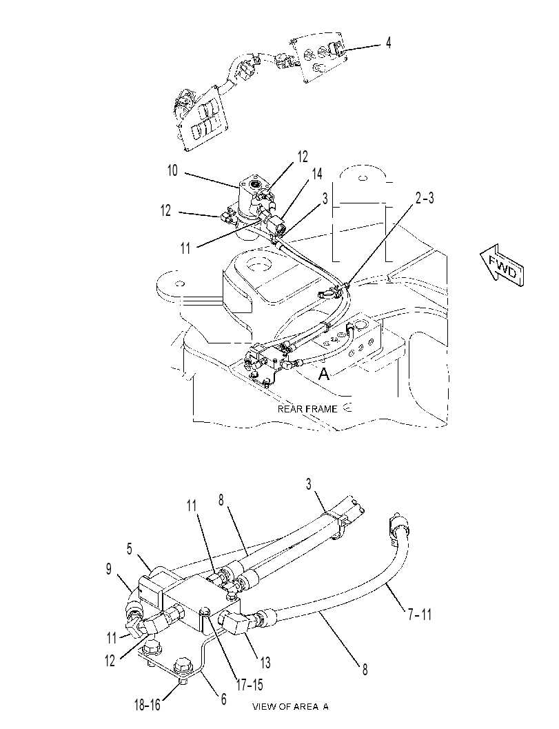 STEERING AR 2949461 CAT