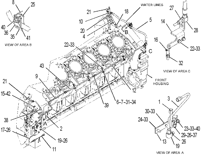 LINES GP-DIVERTER VALVE 3841302 CAT