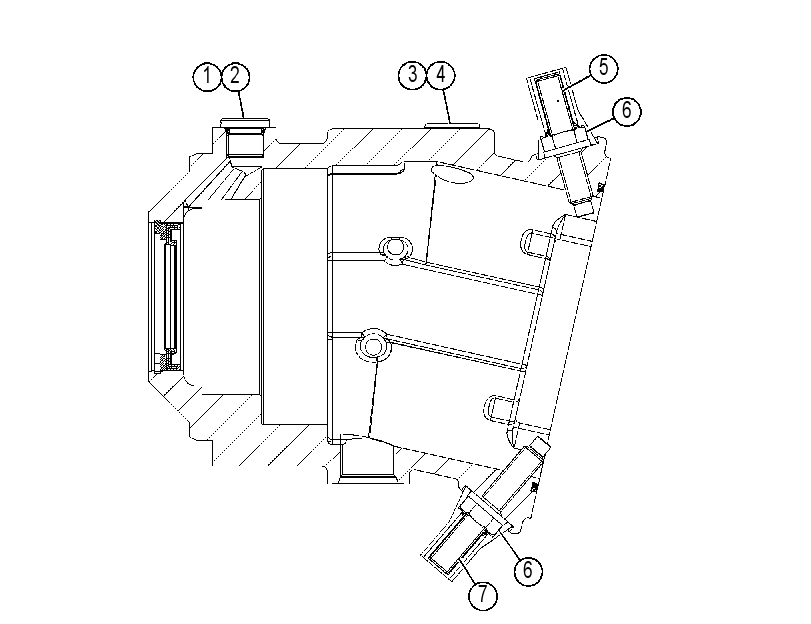 HOUSING GP-PUMP 4458562 CAT