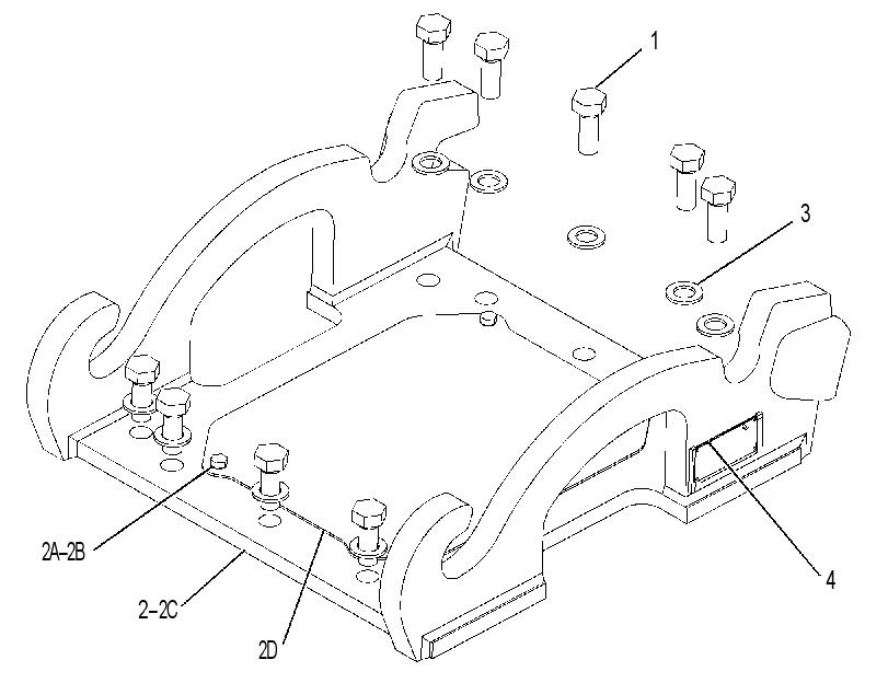 MOUNTING GP-WORK TOOL 2306052 CAT