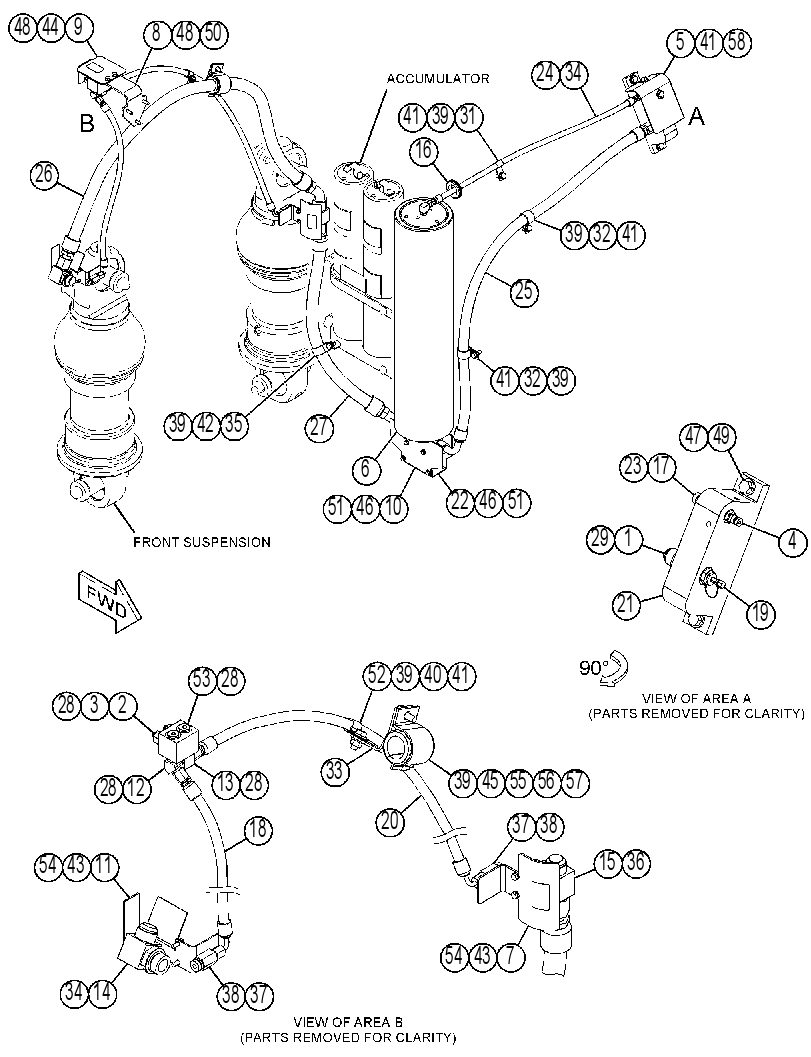 LINES GP-SUSPENSION 3462483 CAT