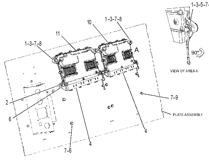 CONTROL & MTG GP-IMPLEMENT 3613109 CAT