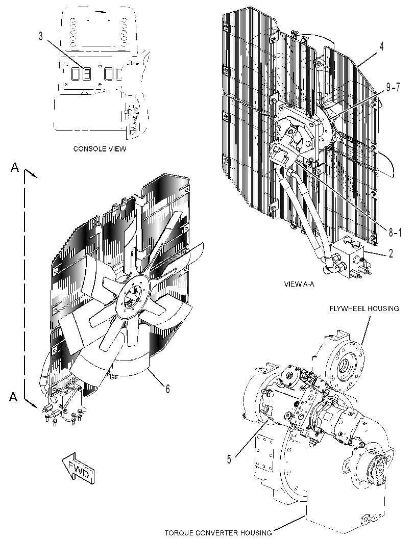 FAN AR-REVERSIBLE 2183397 CAT