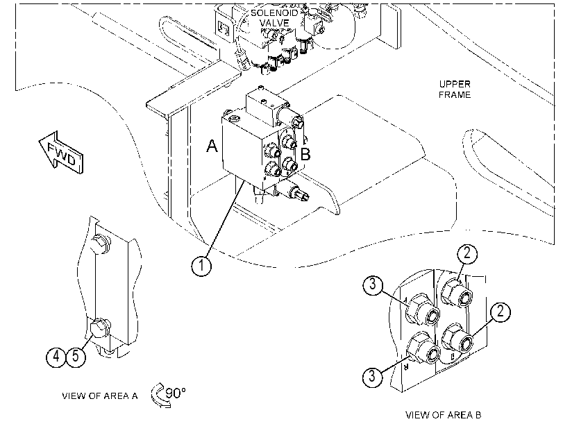 VALVE & MTG GP-IMPLEMENT CONT 4326290 CAT
