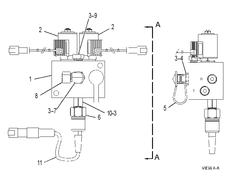 VALVE GP-PARKING BRAKE 3663867 CAT