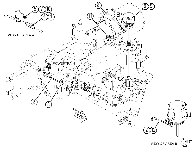 WIRING GP-UNDERCARRIAGE/SWIVEL 4229726 CAT