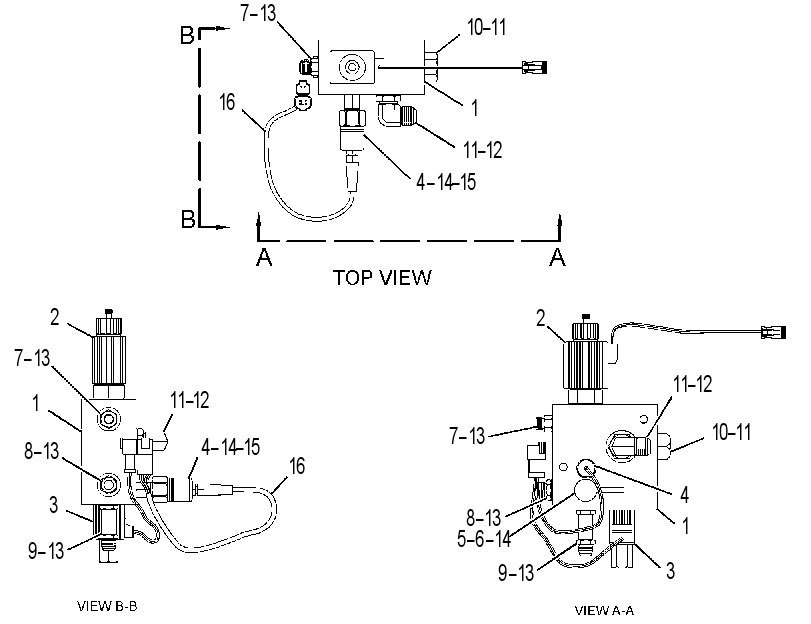 VALVE GP-BRAKE 3664150 CAT