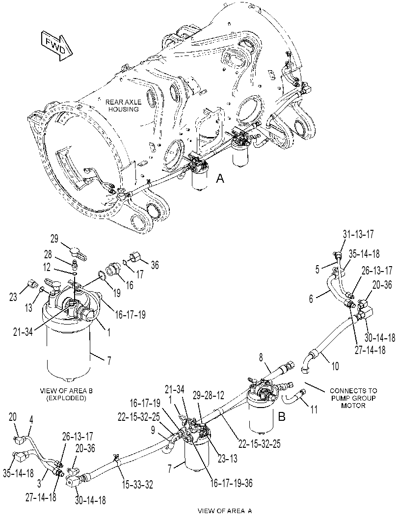 LINES GP-POWER TRAIN FILTER 2801613 CAT