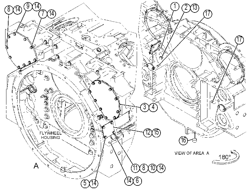 COVER GP-REAR HOUSING 4546674 CAT