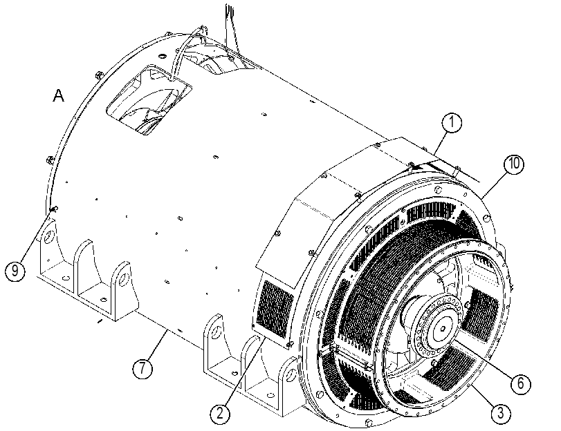 Генератор 4481141 CAT