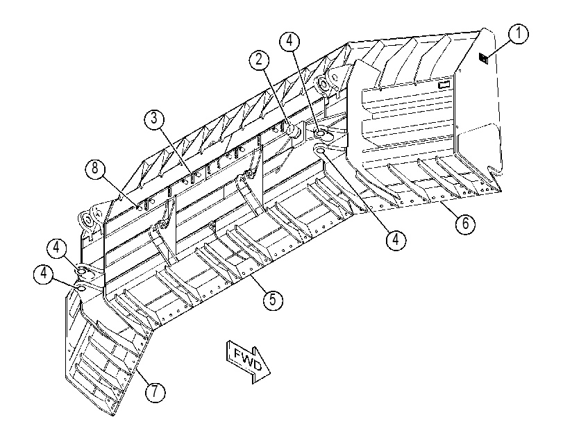BLADE AS-UNIVERSAL 3847543 CAT