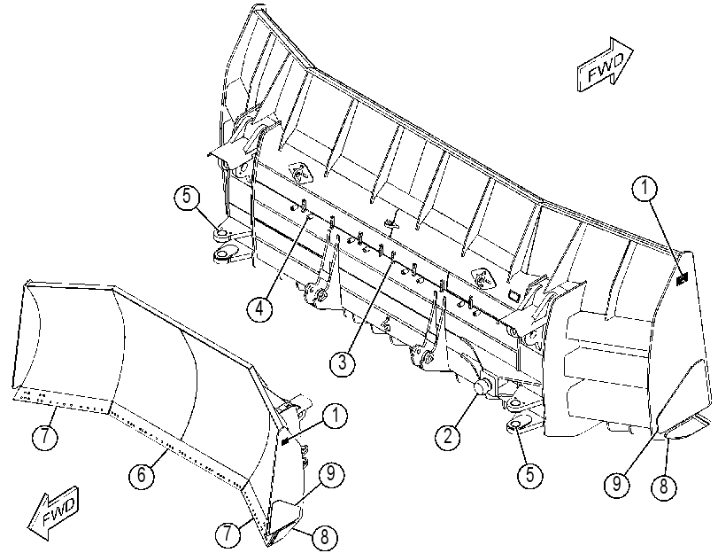 BLADE AS-UNIVERSAL 3939425 CAT