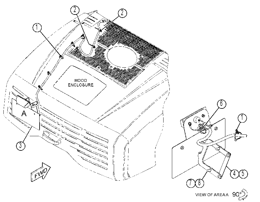 MOUNTING GP-REGISTRATION 4347812 CAT