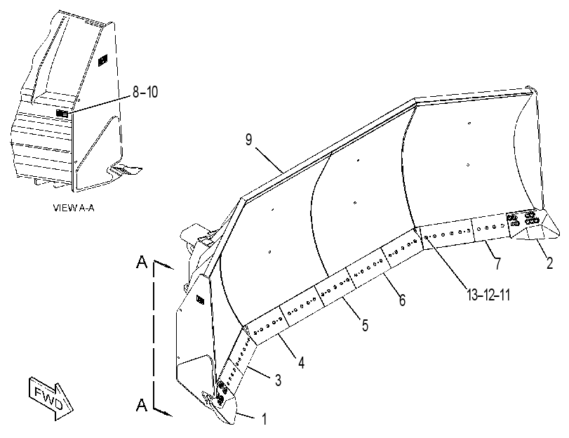 BLADE GP-UNIVERSAL 3844115 CAT