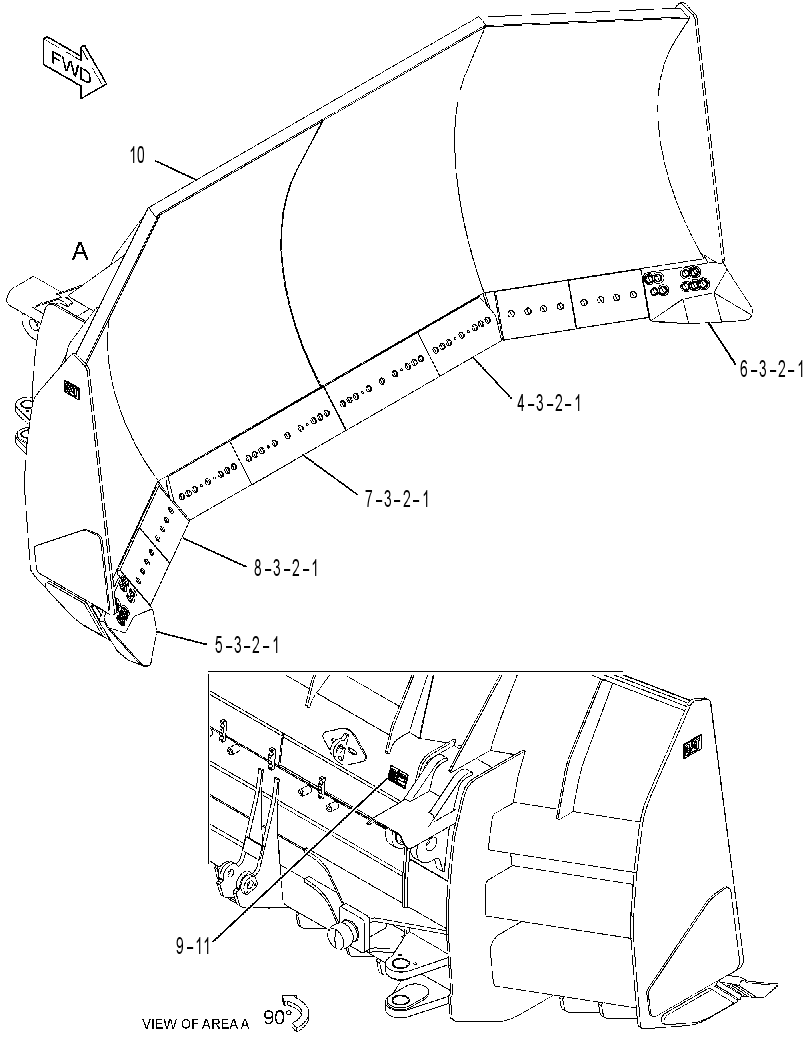 BLADE GP-UNIVERSAL 3936200 CAT