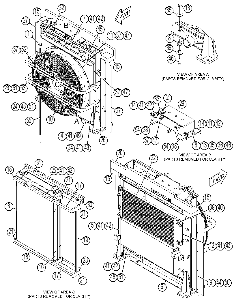 MODULE GP-COOLING 3876050 CAT