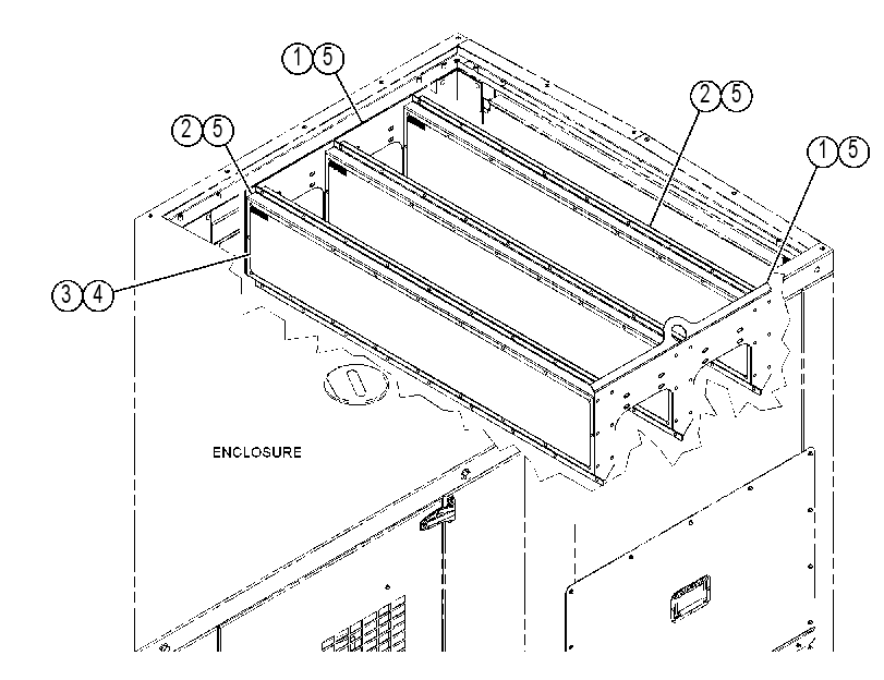 BAFFLE AS-AIR FLOW 4316134 CAT