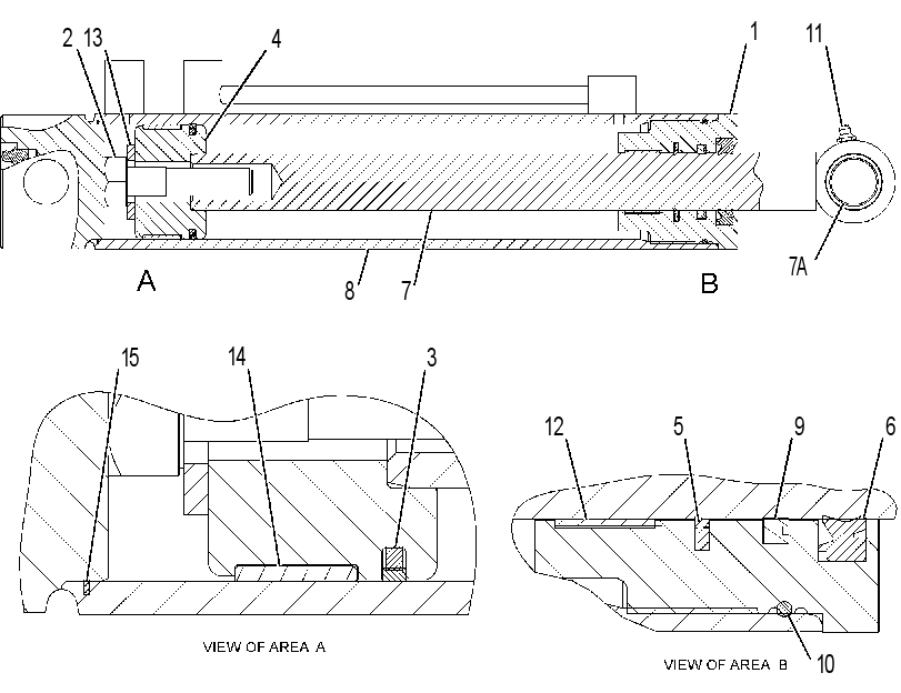 CYLINDER GP-CARRIAGE 2245091 CAT