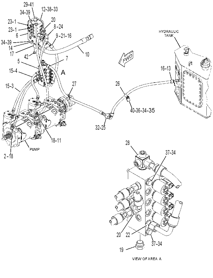 VALVE & LINES GP 3584298 CAT