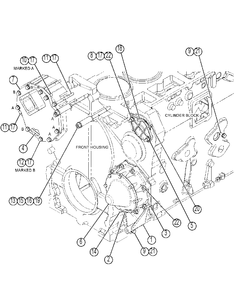 COVER GP-FRONT 3847802 CAT