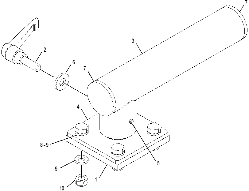 MOUNTING GP-DISPLAY 4156904 CAT