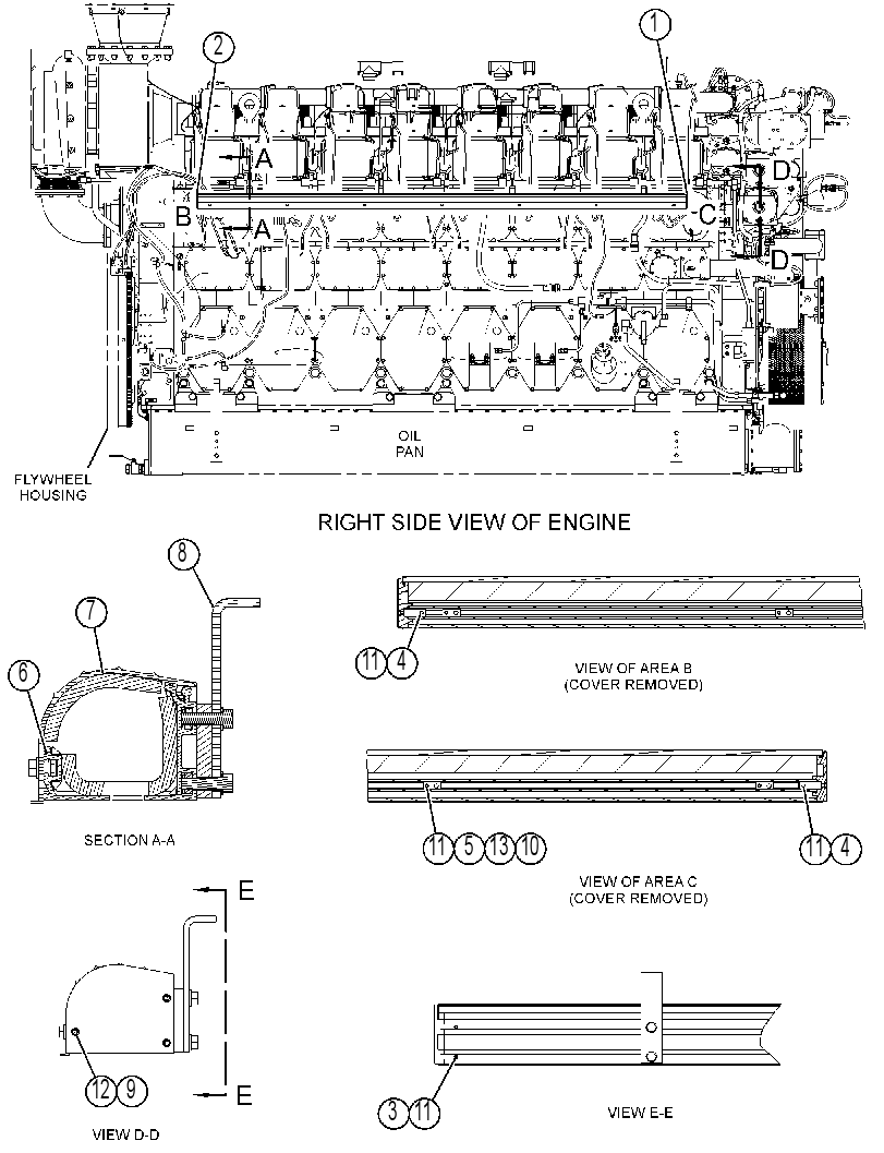 TRAY GP-CABLE 4158097 CAT