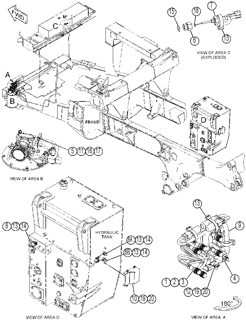 WIRING GP-SERVICE CENTER 2790716 CAT