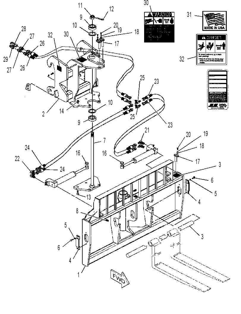 CARRIAGE GP 3189222 CAT