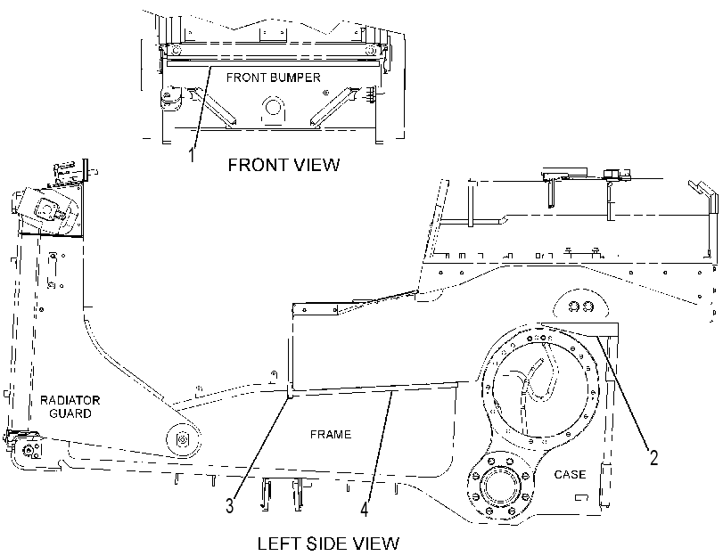 CASE & FRAME AS 4316566 CAT