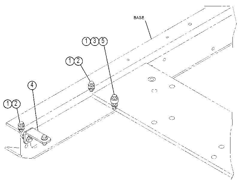 MOUNTING GP-GENERATOR BASE 4562285 CAT