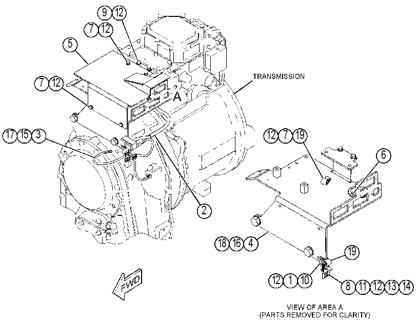 WIRING GP-TRANSMISSION 4504593 CAT