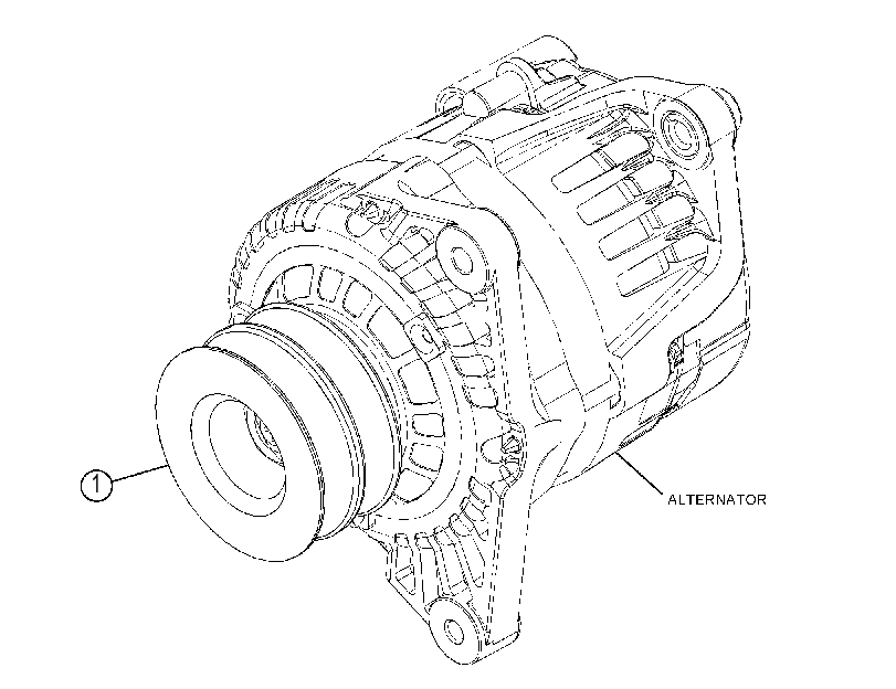 PULLEY GP-ALTERNATOR 4525151 CAT