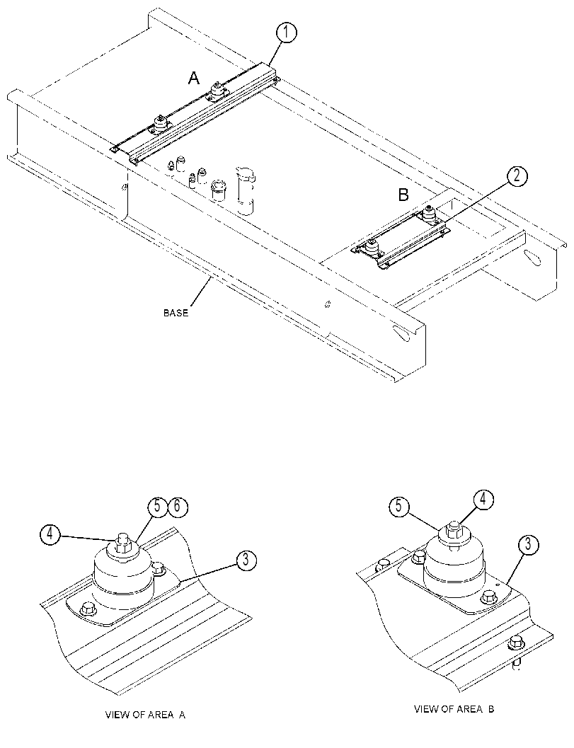 MOUNTING GP-BEAM 3340884 CAT