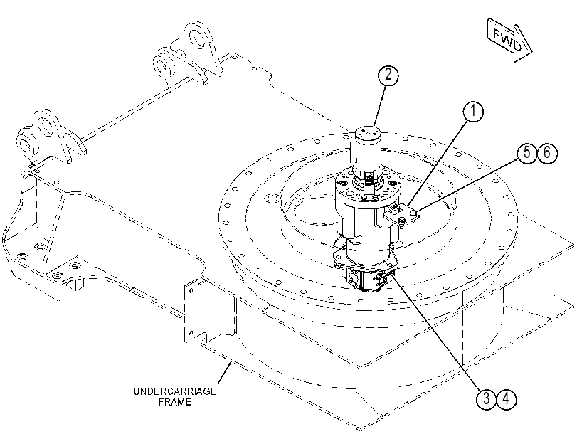 SWIVEL & MOUNTING GP 4178217 CAT