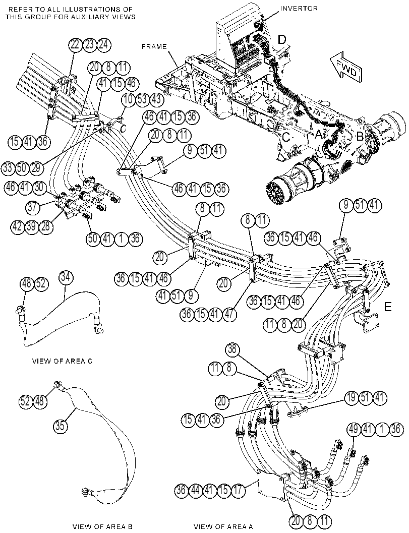 WIRING GP-ELECTRIC DRIVE 2790676 CAT