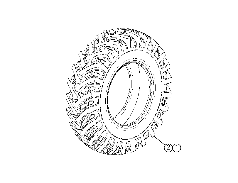 TIRE GP-REAR 4554324 CAT