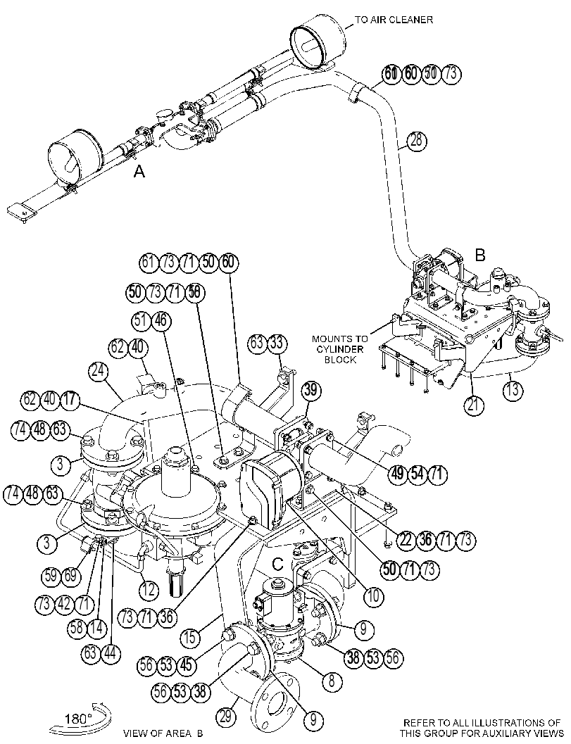 Регулятор давления газа 4532485 CAT
