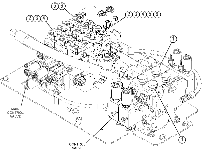 COVER GP-CONTROL VALVE 4648494 CAT