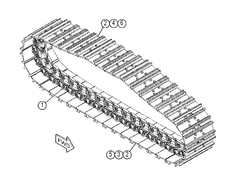 Гусеница 4598270 CAT