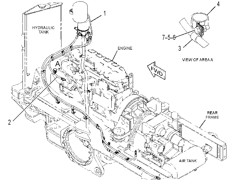 DRYER & LINES GP-AIR 3112738 CAT