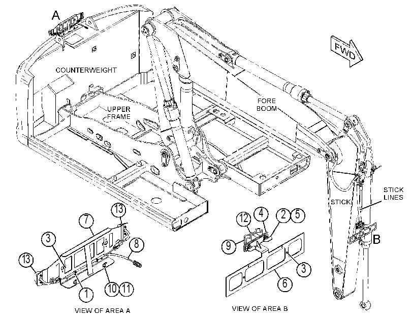 MOUNTING GP-REGISTRATION 4229760 CAT