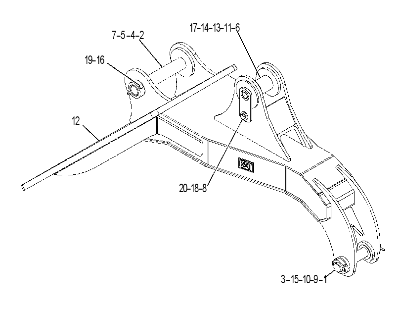 HEEL GP 4579783 CAT