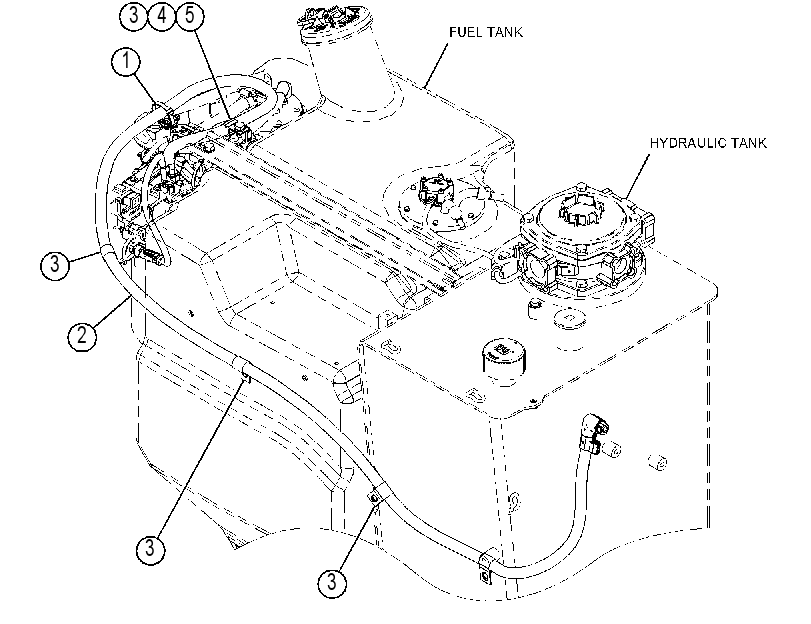 Трубопроводы AdBlue 3789760 CAT
