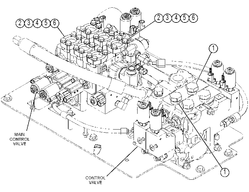 COVER GP-CONTROL VALVE 4617445 CAT