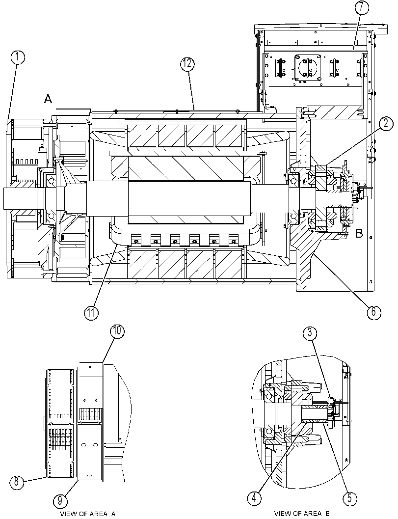 Генератор 4485547 CAT