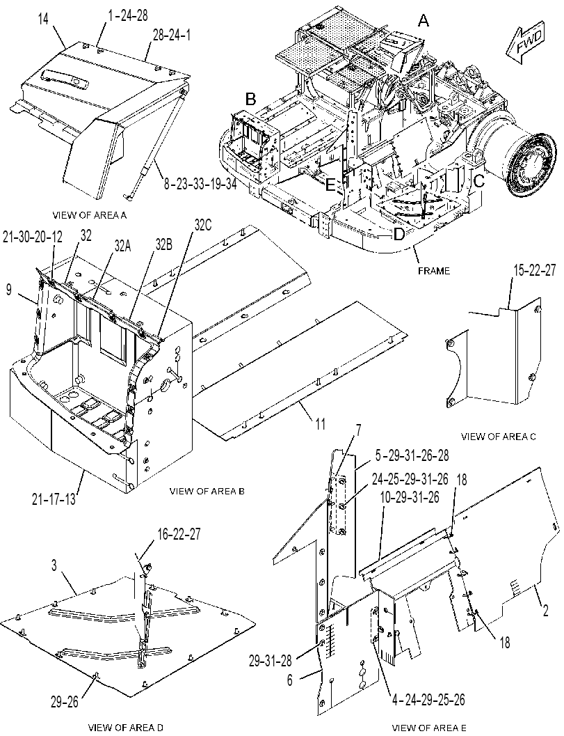 BAFFLE GP-SOUND SUPPRESSION 3745440 CAT