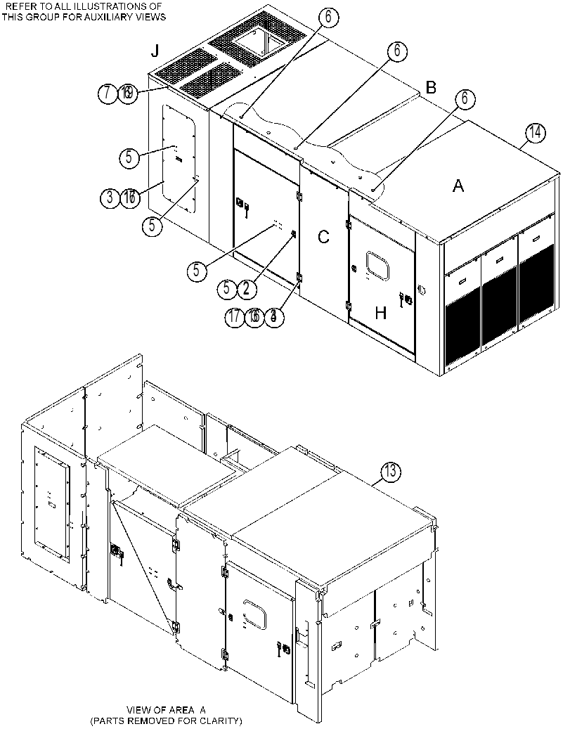 Кожух генератора 4613184 CAT