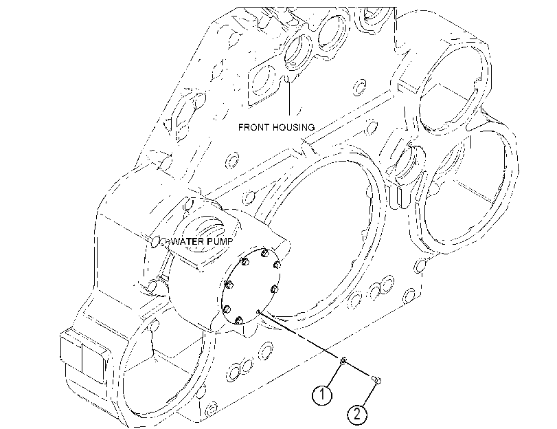 COVER GP-WATER PUMP 4567787 CAT
