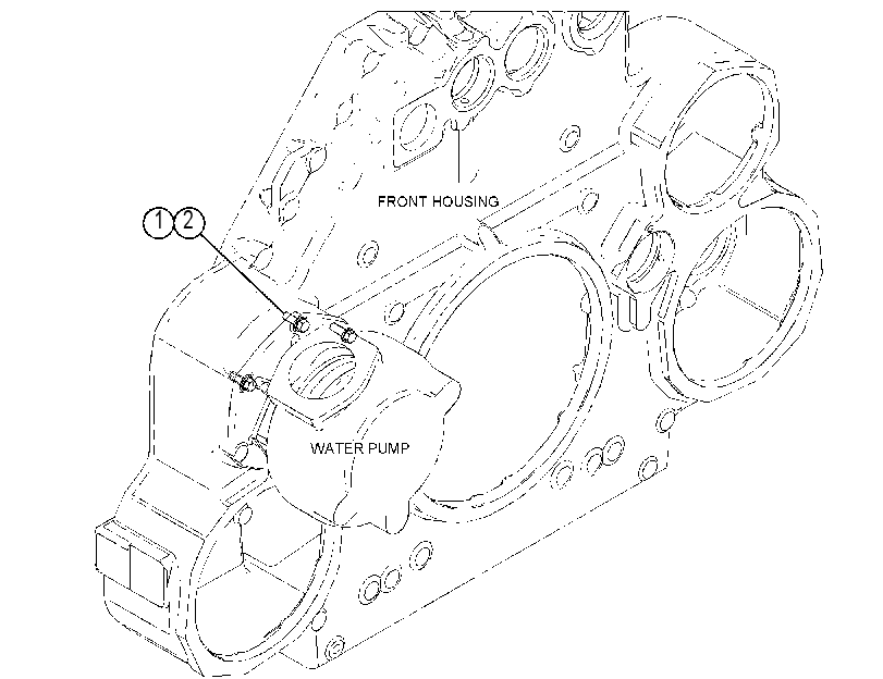 FASTENER GP-WATER PUMP 4567788 CAT