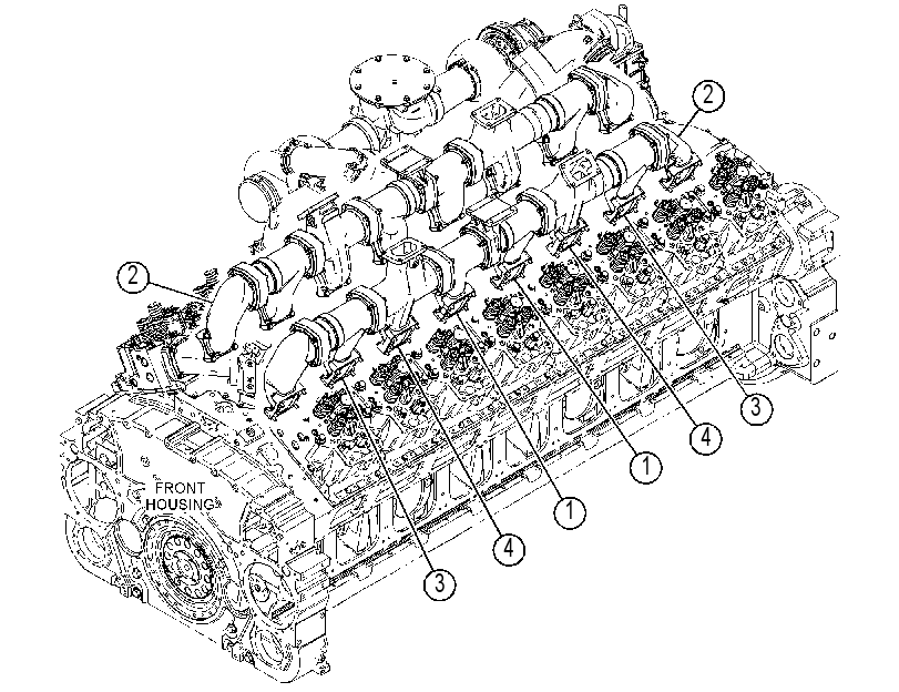 Коллектор выпускной 4504320 CAT